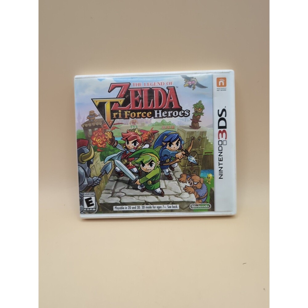 Legend of Zelda: Tri Force Heroes Nintendo 3DS, 2015